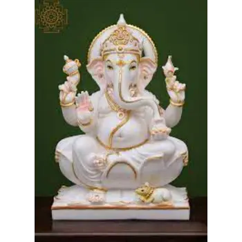 Marble Ganesh Statue 